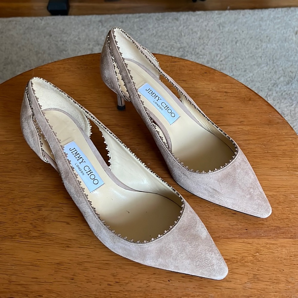Jimmy Choo Suede Heels